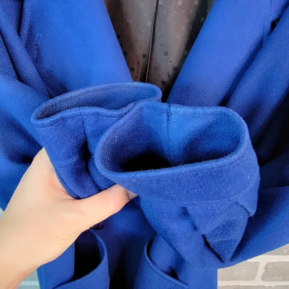 Ashley Scott Vintage 80's Made in USA Mid Length High Fashion Women's Coat - Picture 7 of 15